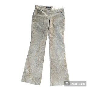 Vintage Y2K 00’s corduroy Moda tan pants approved by my cat